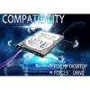8Pcs Hard Drive Mounting Screws Isolation Grommet Mute Mounting Screws for HP 2.5 Inch HDD 6