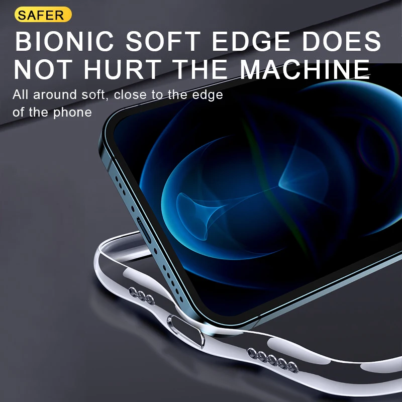 Soft TPU Phone Case For iPhone 13 11 12 14 Pro Max XS Max XR X 12 mini Case For iPhone 6 6s 7 8 plus SE 2020 Cover transparent