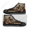 The Walking Dead Horror High Top Sneakers Mens Womens Teenager Canvas High Quality Sneaker Casual Custom Shoes Customize Shoe 1