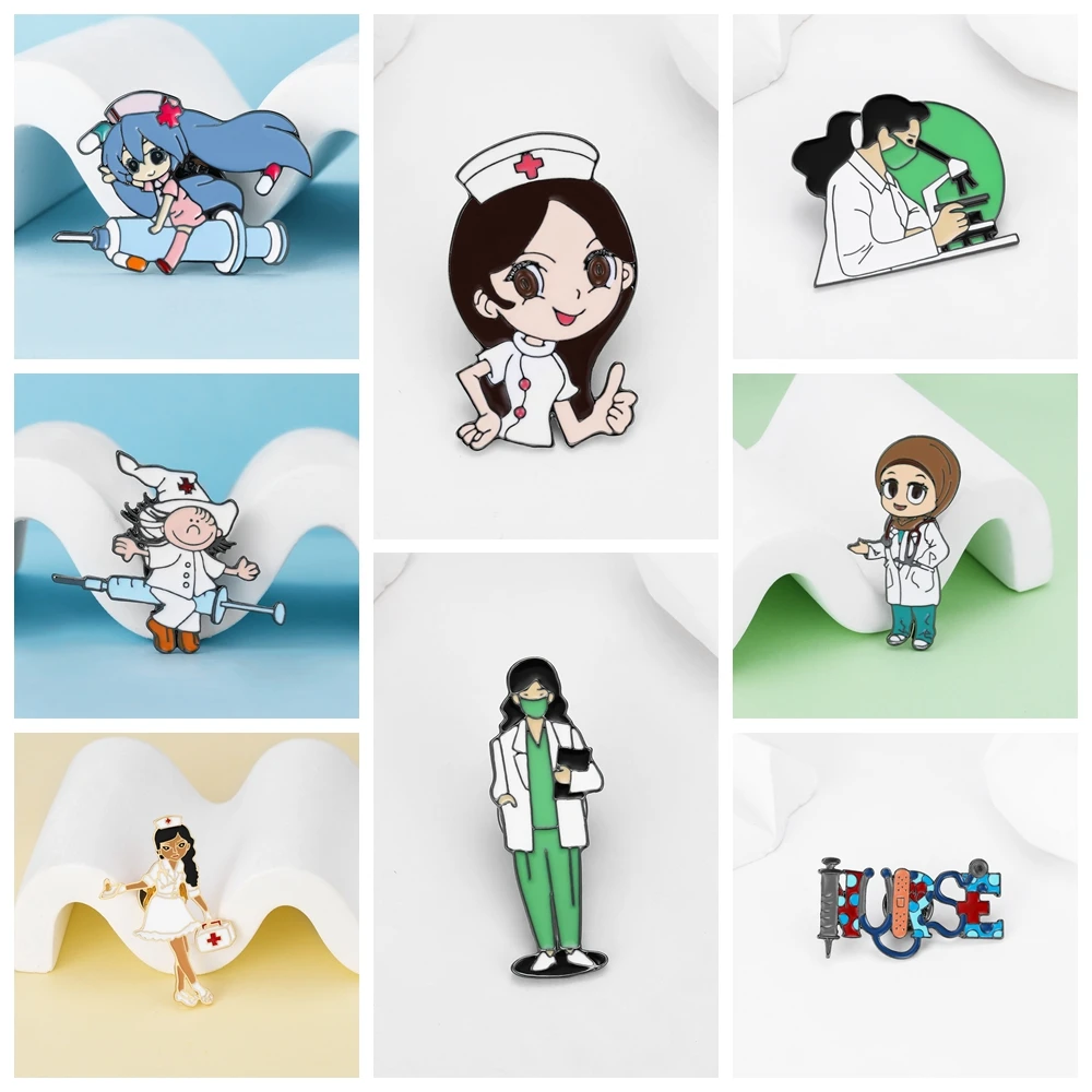 Girls Cute Brooch Pins Set Cartoon Funny Brooch New Jewelry Broches