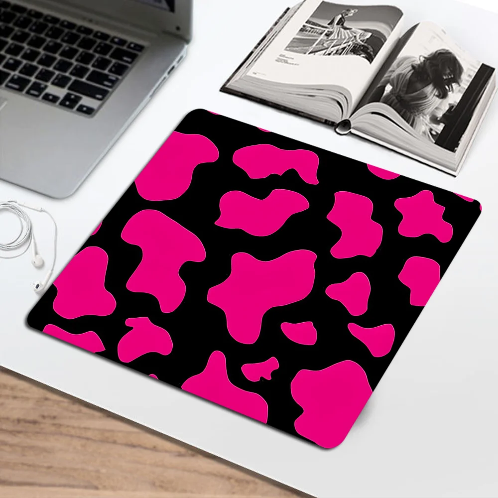 Cow Print 25x29cm Small Table Mat Student Mousepad Computer Keyboard Pad Games Pad Desk Mat for PC Gamer Mousemat 4
