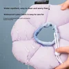 HiDREAM@ Adjustable Cat Cone Collar Soft, Cute ,Cute Waterproof, Anti-Bite Lick Wound Healing Safety Flower Cat Recovery Collar 4