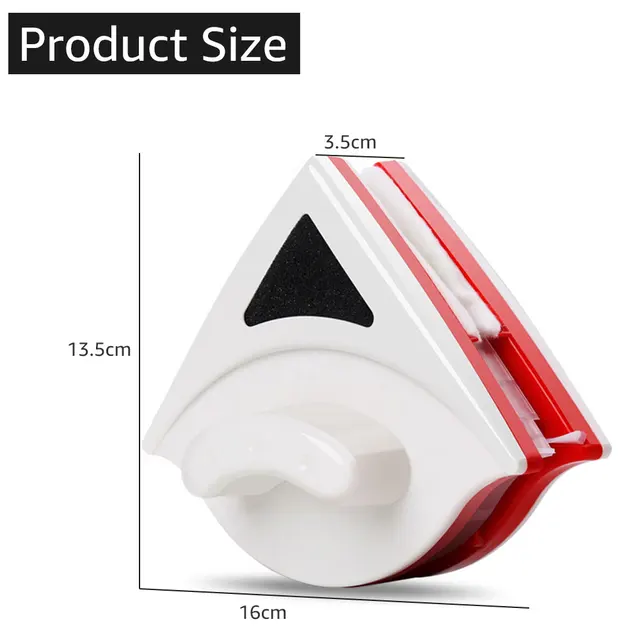 3-30 Mm-Es Kettős Oldalsó Mágneses Ablak Ablaktörlő Üvegtisztító Kefe Szerszám Háztartás Tisztító Ventilátor Forma Tisztítószer - Image 6