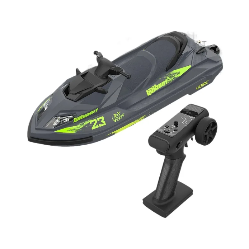 UDI023 RC Speedboat 2.4G Jet Spray RC Boat Remote Control Ship Waterproof Self-Righting LED Lights RTR High-Speed Models Toys 4