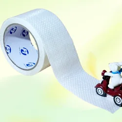 High - Strength Waterproof Truck Tarp Repair Tape - Durable Self - Adhesive Polyethylene - 12M (WHITE)