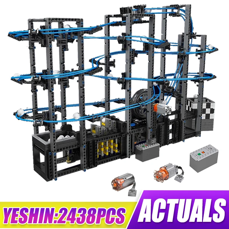 Mold King 26002 Technik Achternn Modell, 2438 Pezzi Murmelcuress Mit Motor, Muslimah, Muslimex Fur Kinder