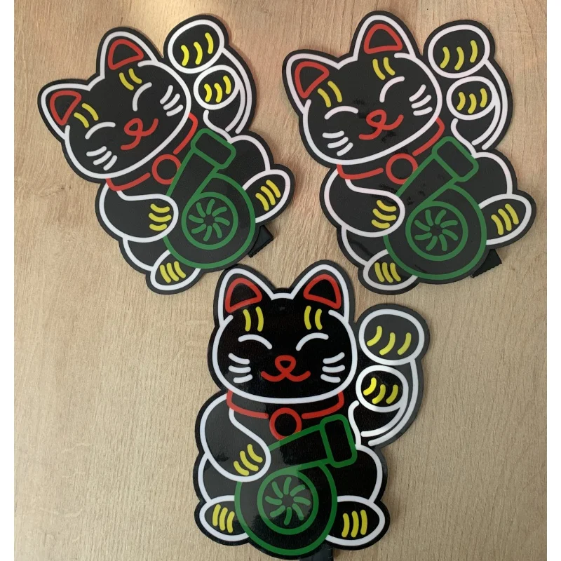 Рисунок 2 - Новинка, знак счастливой кошки JDM