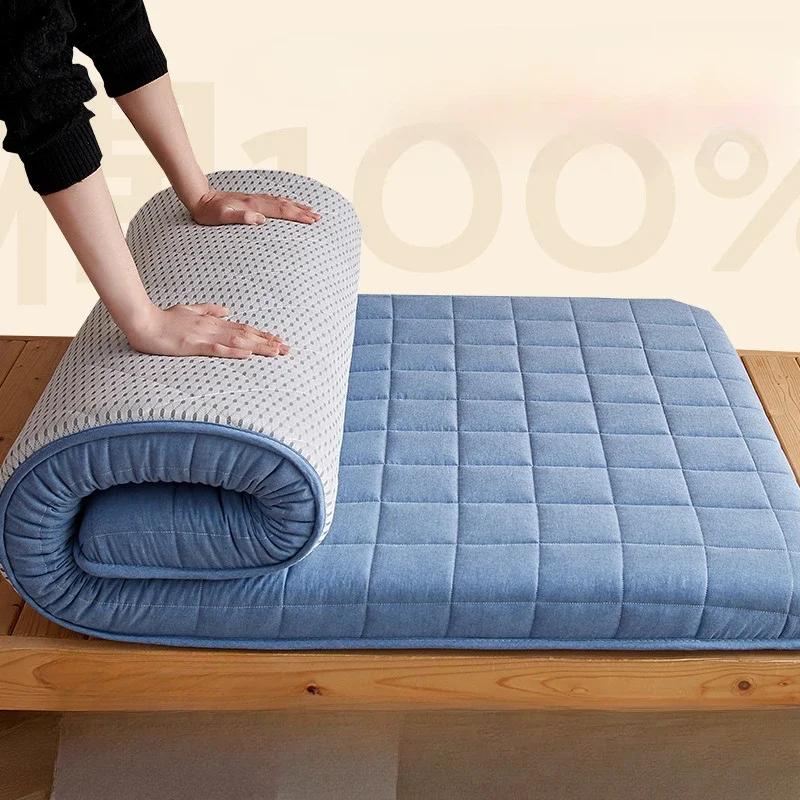

Cotton Bed Mattresses Individual Mattress Memory Foam Full Size Japanese Futon To Sleep Sleeping Mat on Floor Bedroom Furniture