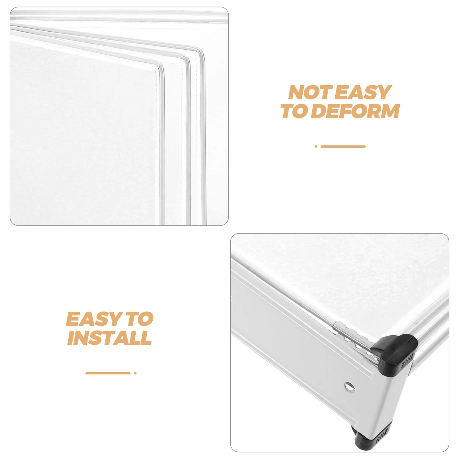 5패널 벽걸이 문서 홀더 랙 양면 10포켓 공간 절약형 사무실 교실 가정용 간편 로딩 디스플레이 시스템