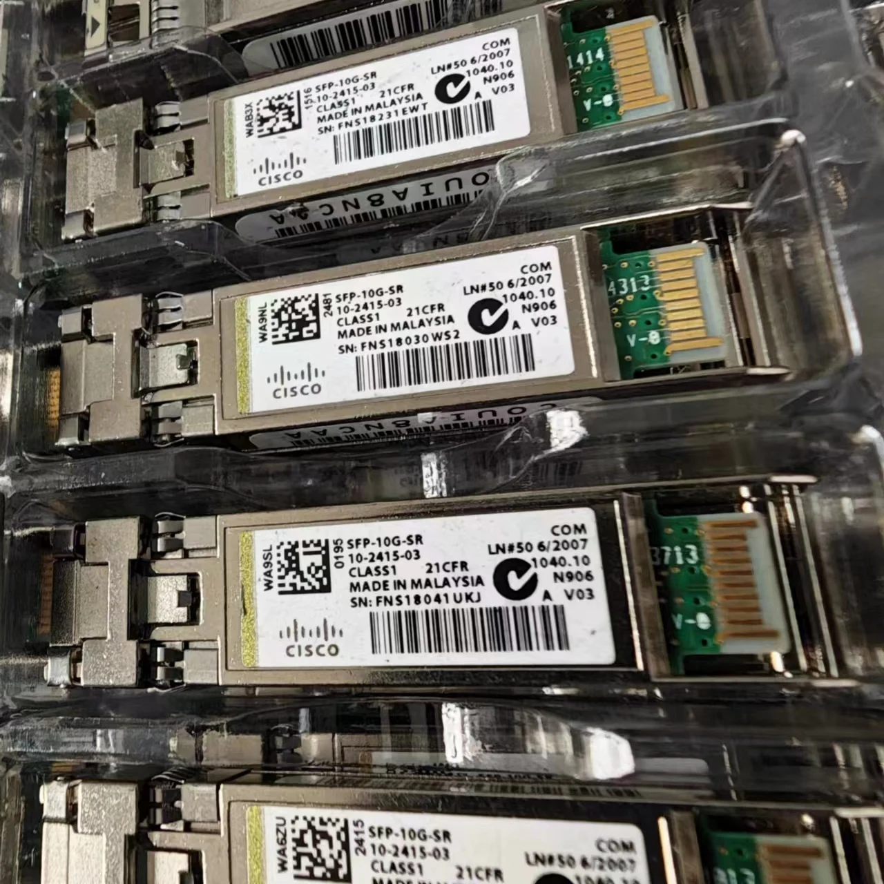SFP-10G-SR V03 V02 オリジナル CISCO 10-2415-03 850nm 10GBASE-SR