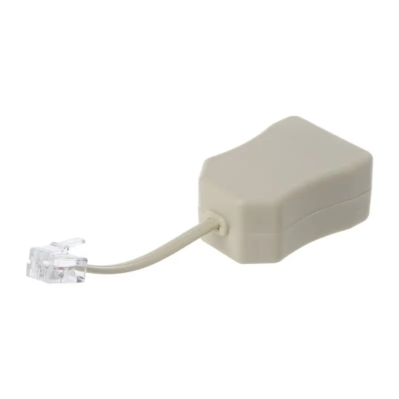 SDOPPIATORE TELEFONICO 2 USCITE RJ11 splitter presa f f telefono fax modem  pc EUR 1,50 - PicClick IT