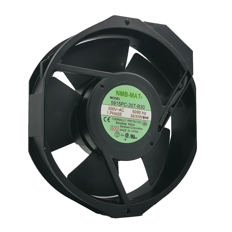 Nmb 5915pc20t-b30 200v 34 33w 17238 Inversor de Alumínio Quadro ac fã Novo - Imagem 5
