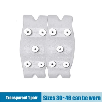 Climbing Crampons 5 Studs Ice Gripper Spike Anti-Skid Over Shoes Covers Wear Resistant for Snow Walking Winter Outdoor Equipment 6