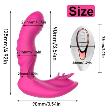 Remote Vibrator for Women Dildo Sex Toys G Spot Massager Clit Vaginal Stimulator Female Masturbator Wearable Vibrating Panties 5