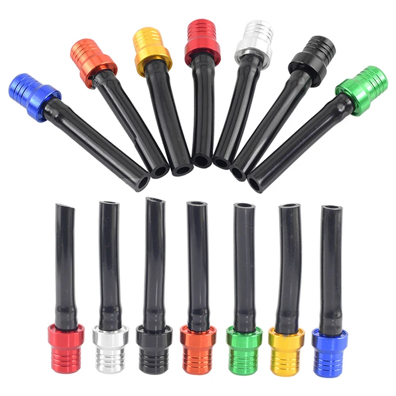 1Pcs One way Gas Fuel Tank Cap Breather Pipe Tube for ATV Motorcycle