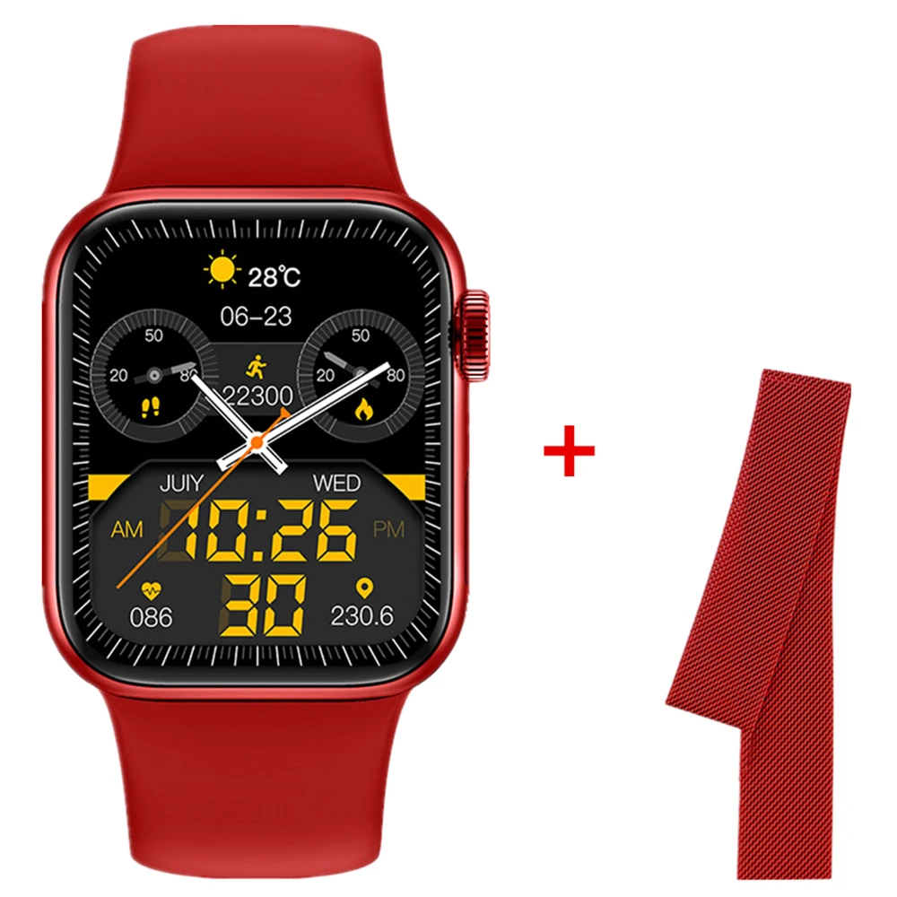 2022 M SEVEN Max 1.92" Sport Smartwatch Men Series 7 Bluetooth Call NFC Wireless Charger Women Fitness Smart Watch PK W27 X8 Pro 