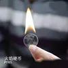 PYRIS By Nicolas Lepage Magic Tricks Props Fire Coin In The Hand Pyris Volcanic Accessories Close Up Stage Magie 1