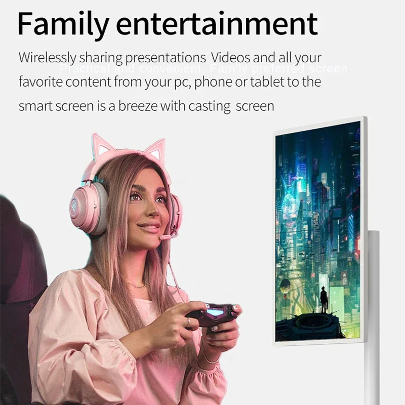 Newest Interactive 24 Inch Standby ME Smart Display Television Touch Monitor Lcd Screen Moveable