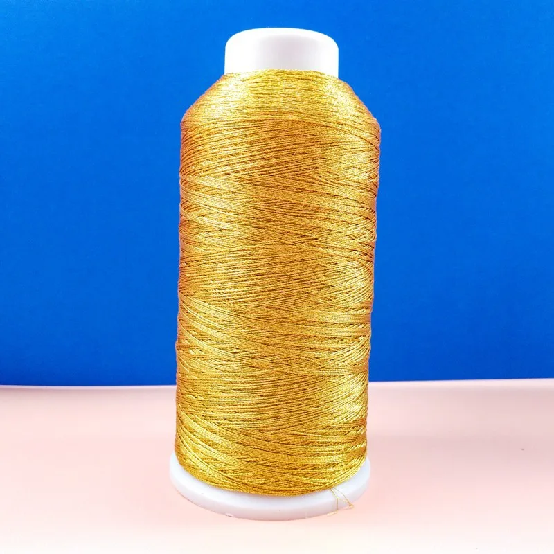 Gold Thread Knitting Yarn, Crochet Yarn Gold Thread