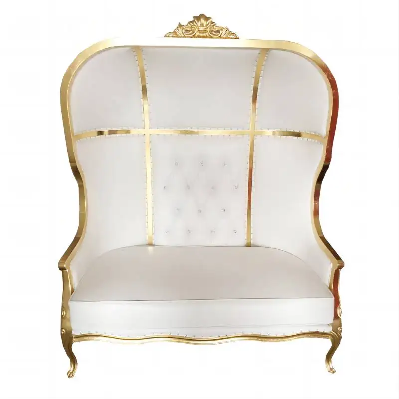 Modern casual simple hotel king chair luxury high back wedding chair