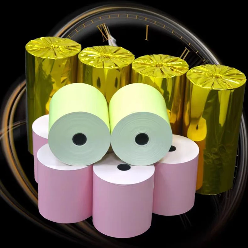 12 Rolls Color thermal paper roll 80x50 cash register printing paper supermarket 80mm receipt