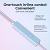 OLAF 3.5mm Jack In Ear Dual-color Wired Headphones With Mic Sports Earphones HIFI Handsfree Cable Earbuds For Android Smartphone 4