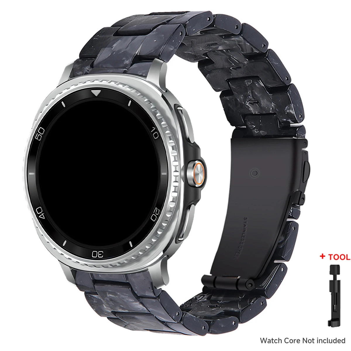 Transparent Resin Band Strap for Women – Stylish Bracelet for Watches