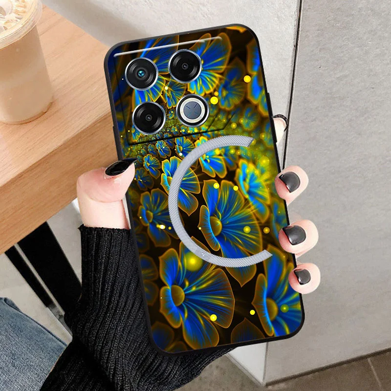 Sleek Black TPU Shockproof Phone Case - Soft Silicone Protective Back Cover