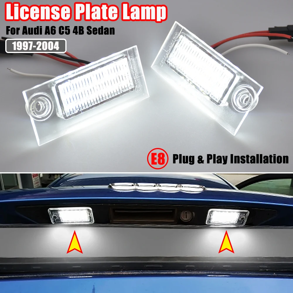 ڵ LED ȣ ȣ , ڵ ǰ, ƿ A6 C5/4B  1997-2004 OEM : 4B5943021