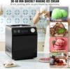 Automatic Ice Cream Maker with Built-in Compressor, 2 Quart No Pre-freezing Fruit Yogurt Machine, Stainless Steel 4