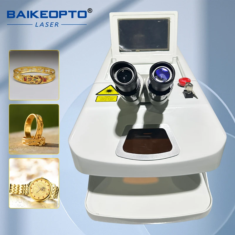 100W Jewellery Laser Welding Machine BK-JW100E for Gold and Silver YAG Laser Spot Soldering Machine