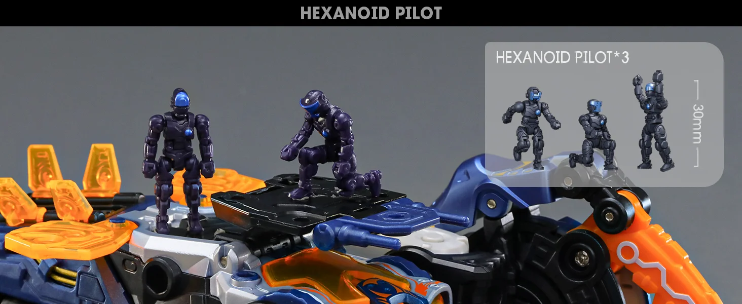 52TOYS BEASTBOX BB-60 HURRICAN scorpion Deformation Robot