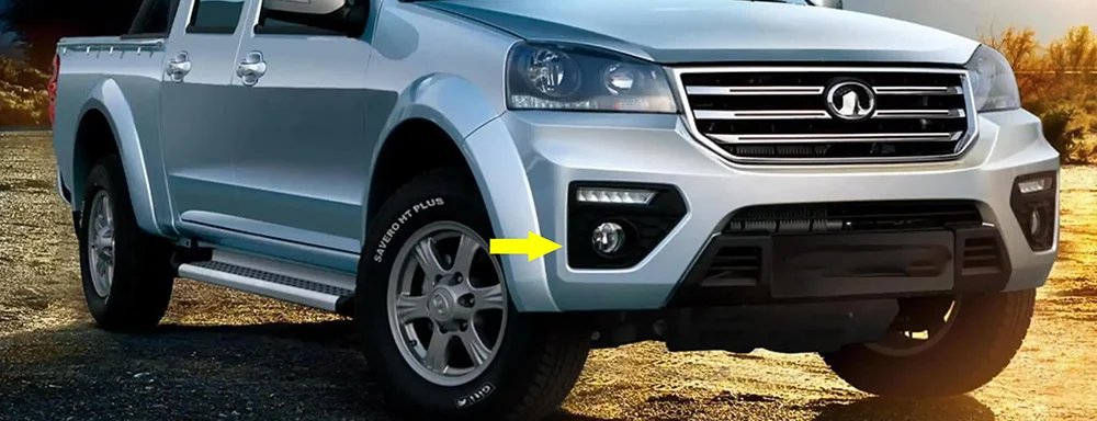 Upgrade LED Car Fog Light Driving Lamp Lens for Great Wall Steed NBP Cab Chassis GWM Wingle 5 2016-2021 2022 2023 2024 2025 2025 detail image 1