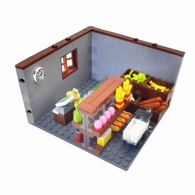 City House Building Blocks Toy Set for Kids - Creative DIY Bricks with Furniture