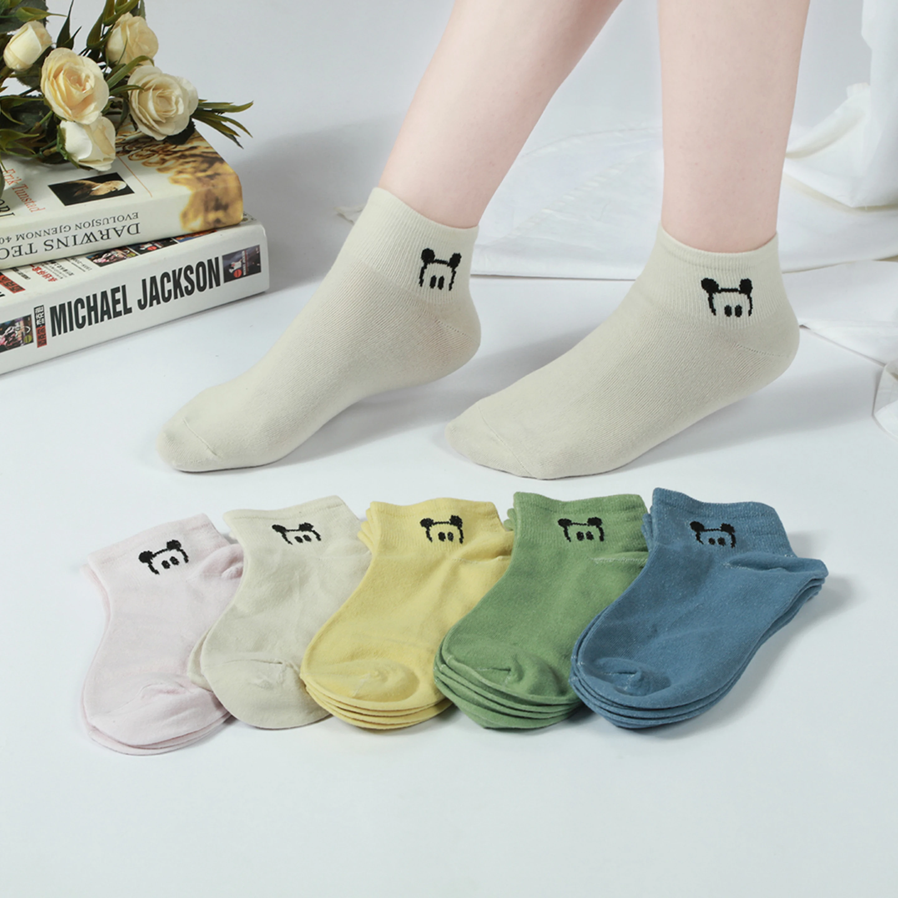 10 Pares Calcetines De Media Pantorrilla Elásticos Para Niños,Unisex Y Cómodos Para Todas Las Estaciones