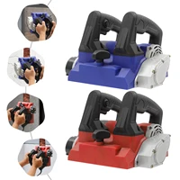 1300W Power Hand Planer Portable Roller Planer with Cable Electric Wall Planer Adjustable Depth Corrosion Resistant 1