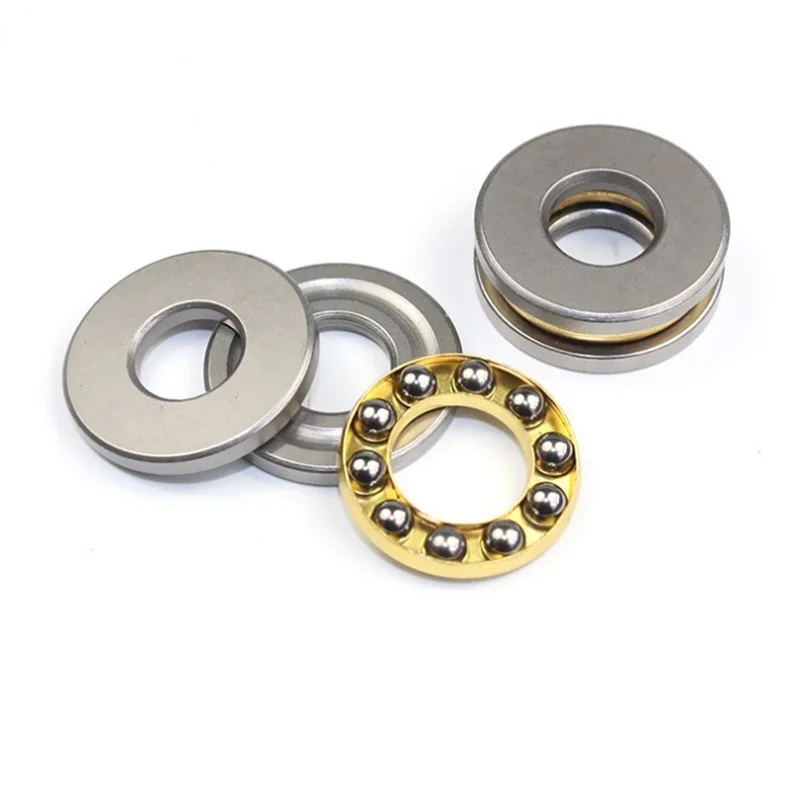 

100pcs 7x13x4.5 mm Axial Ball Thrust Bearings F7-13M miniature Plane thrust ball bearing 7*13*4.5mm