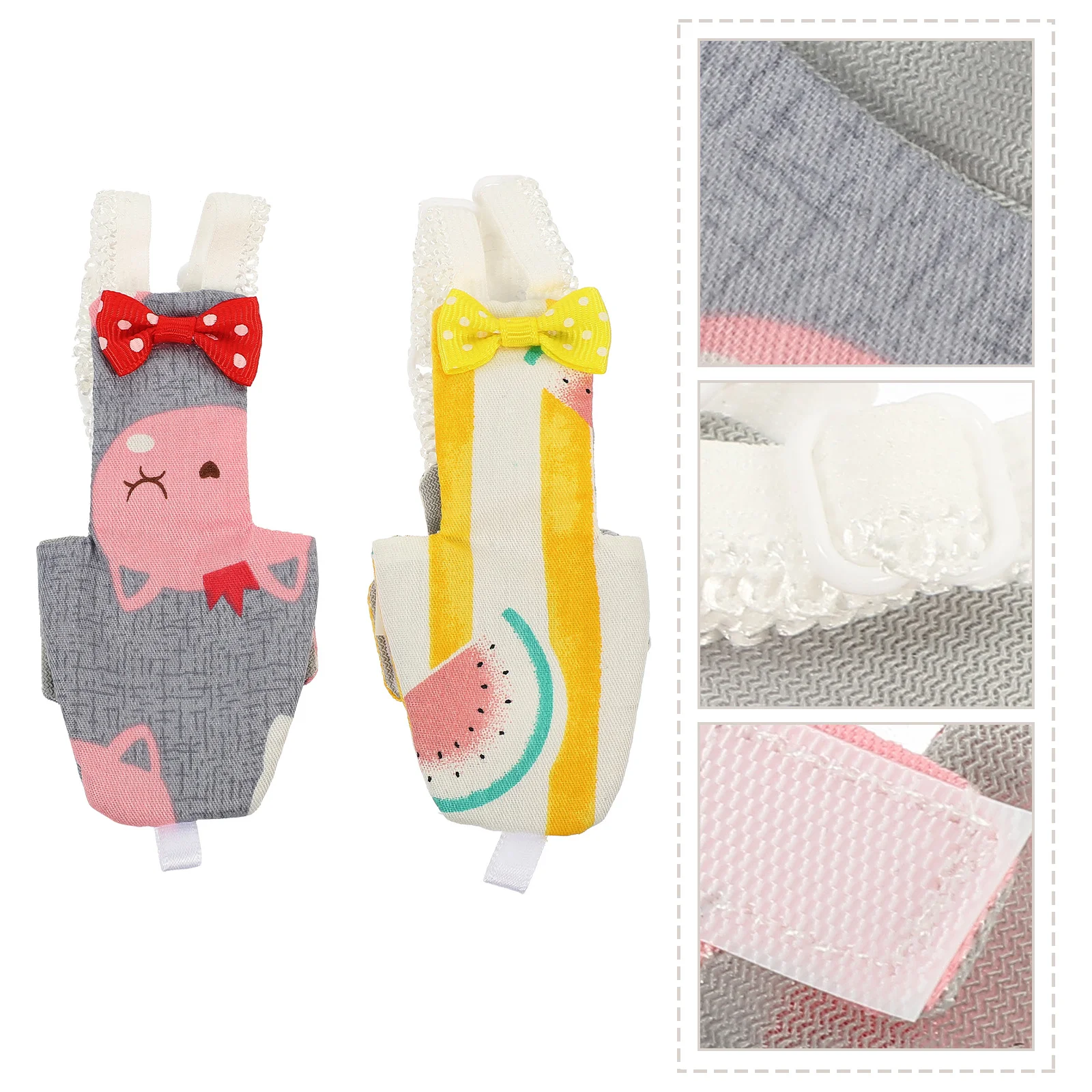 

Parrot Diaper Bird Wet Suit for Parrot Elegant Wet Suit Liners Diaper for Parrot Macaw Budgies Parakeet ( Random Style )