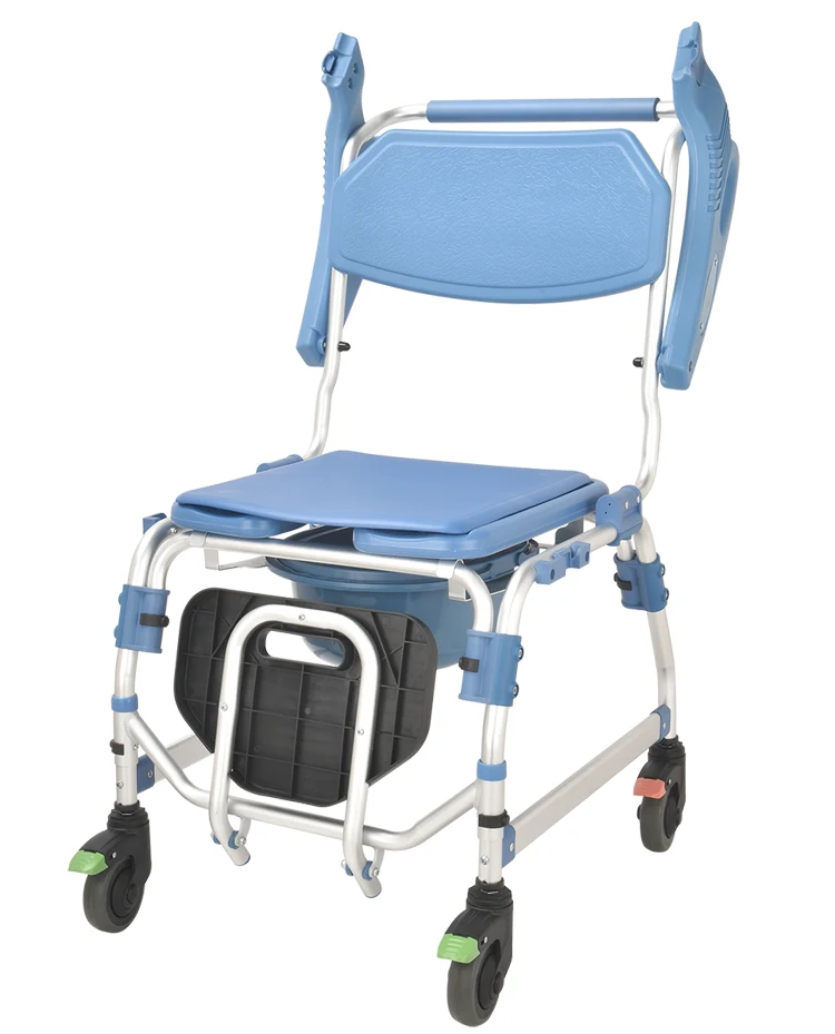 

folding camping toilet chair commode chair for elderly 4 in 1 bathroom shower chair electric wheelchair