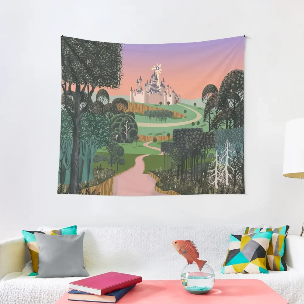 

Dream for a Castle Tapestry Decoration For Rooms Room Design Wall Decor Tapestry