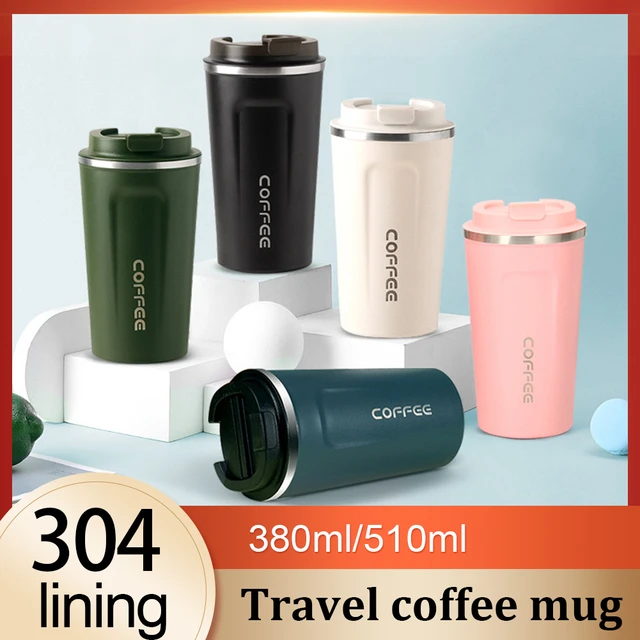 Drink Cup Coffee Mug Thermos Bottle  Smart Thermos Cup Bottle - 380ml  510ml Smart - Aliexpress