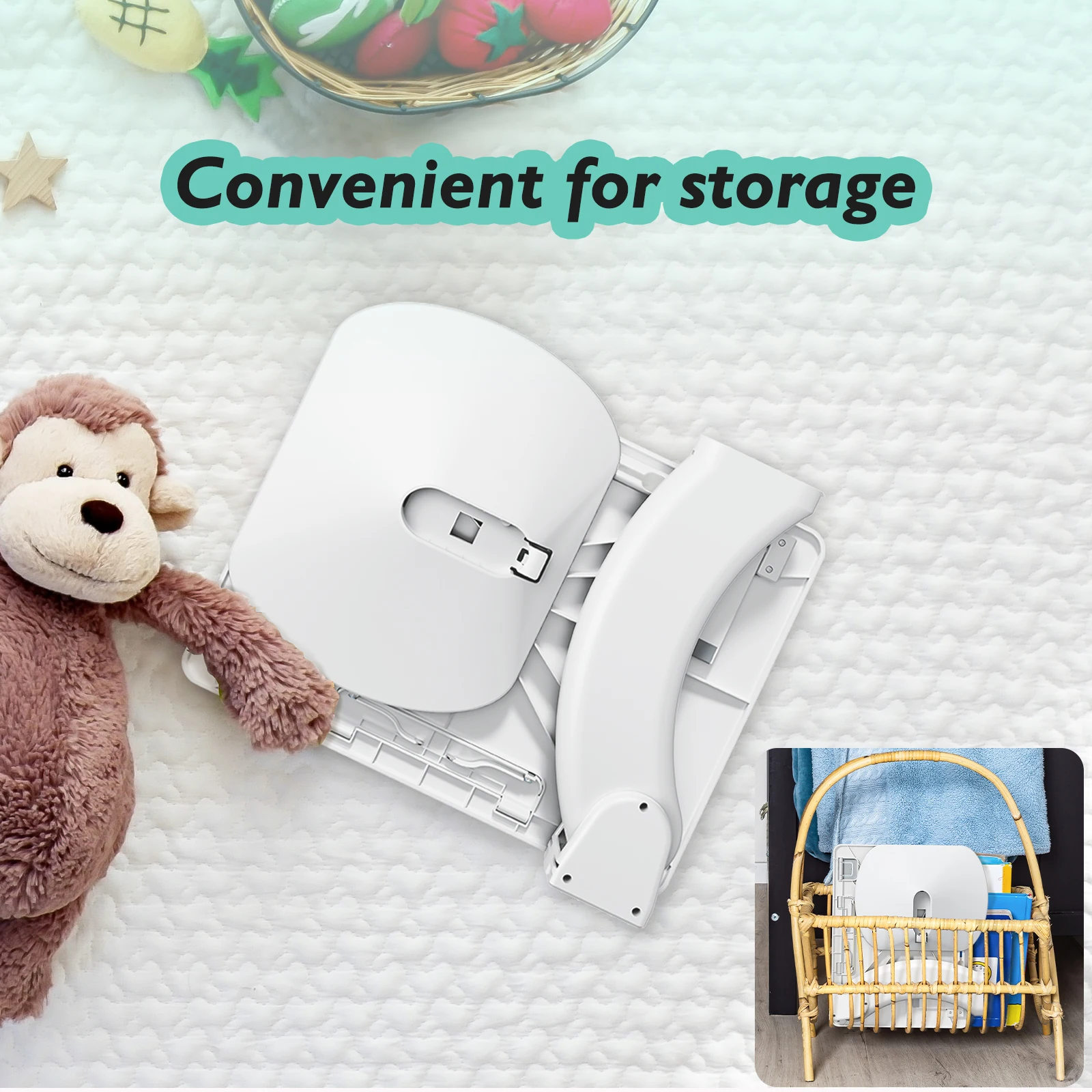 Eary Book Stand for Reading Laptop Holder with Stable Base Elastic Page Paper Clips Display Stand for Cookbooks Magazines Tablet