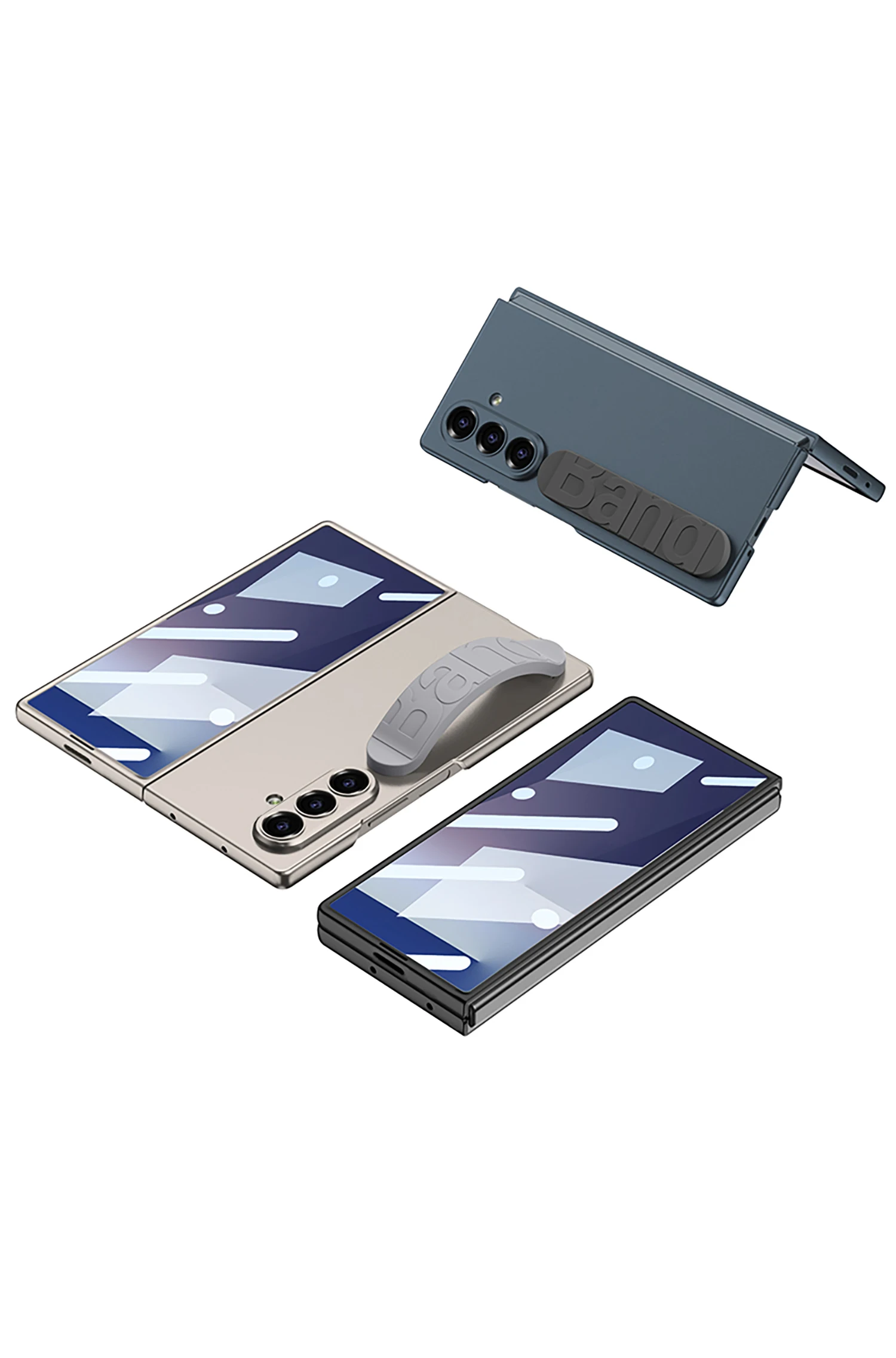 Ultra-thin Silicone Wristband Case For Samsung Galaxy Z Fold 7 Outer Screen Prot