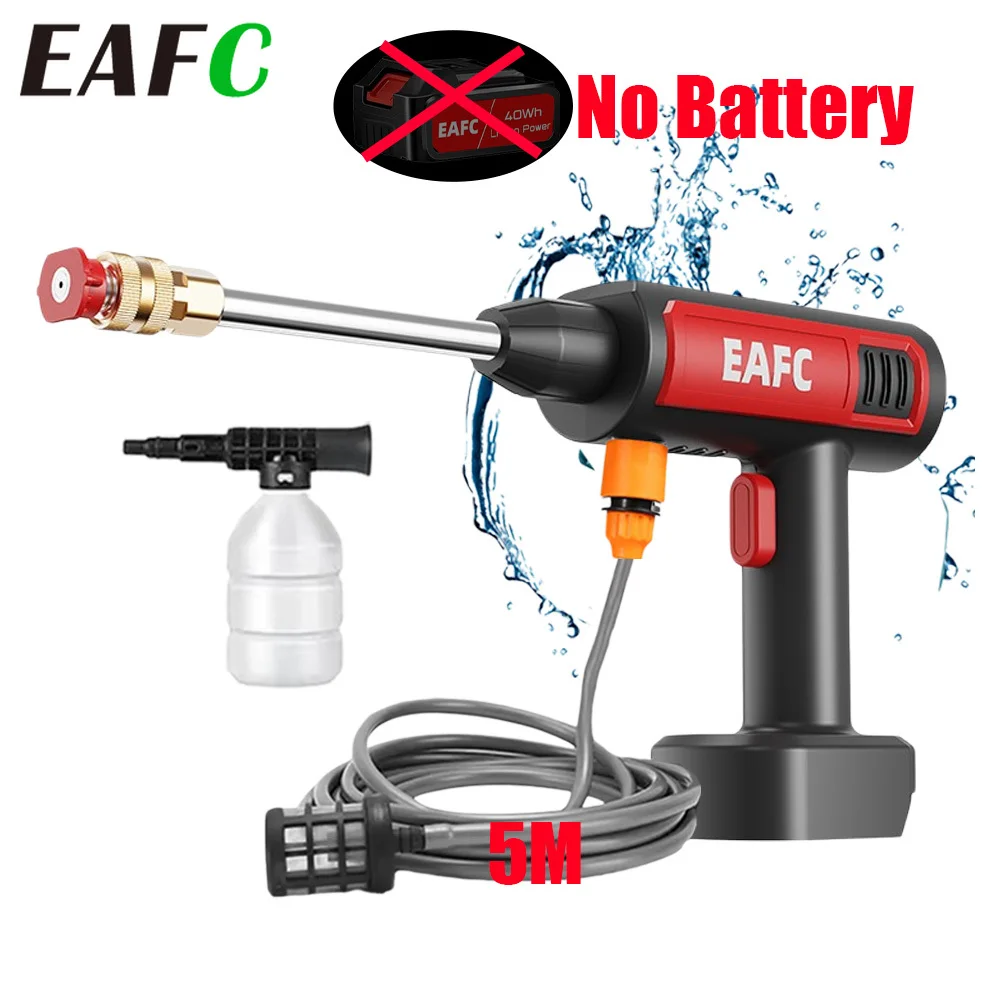EAFC 60Bar Wireless Pressure Washer Foam Gun Spray