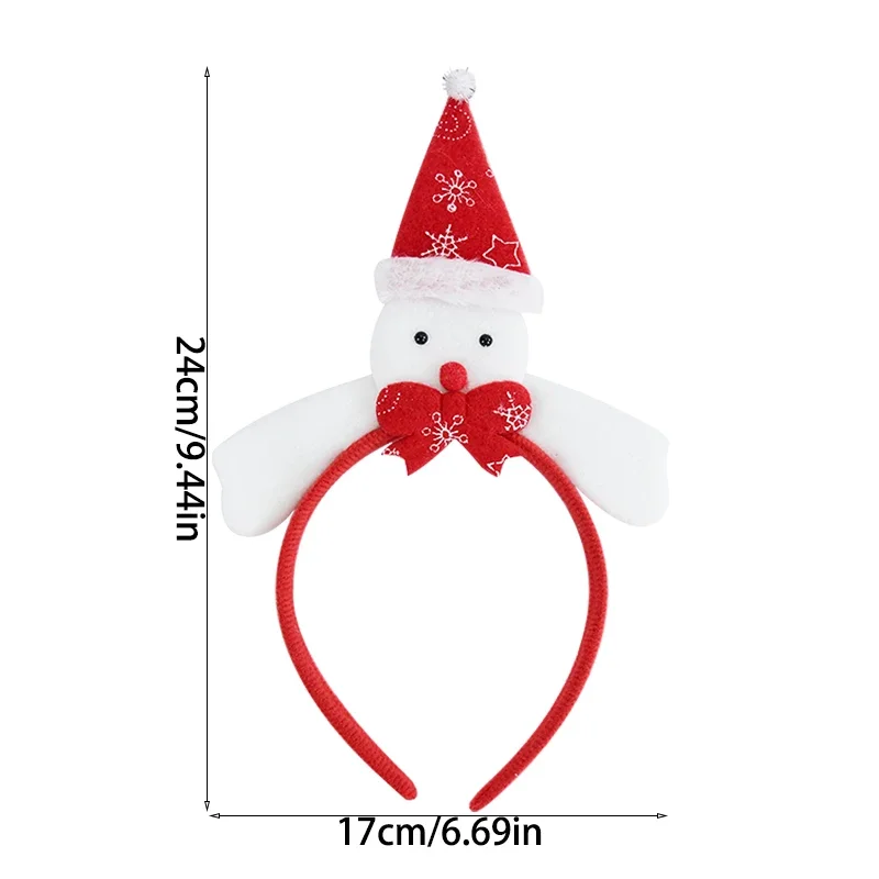 Christmas Headband Xmas Santa Claus Elk Xmax Tree Hair Accessories Merry Christmas Photo Prop Happy New Year