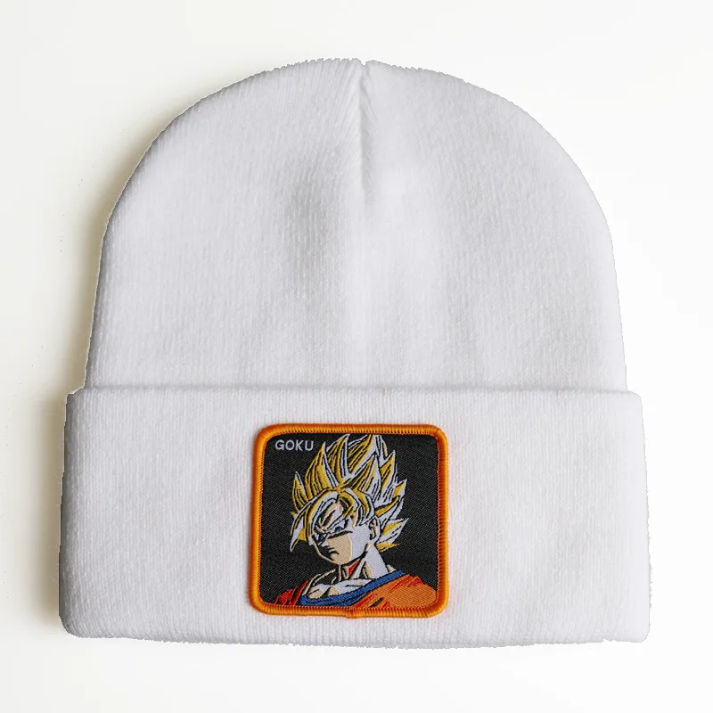 Dragon Ball Z Strickmütze Für Herren & Damen – Grafikmütze Aus Baumwolle, Verstellbar