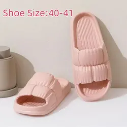 Cozy Non-Slip Summer Home Slippers (Pink 40-41)