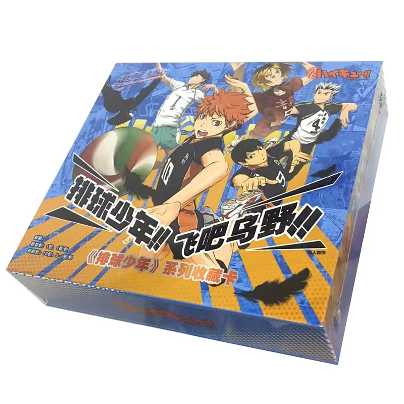 Japanse Anime Haikyuu!! Oikawa Tooru Iwaizumi Hajime Bokuto Koutarou Akaashi Keiji Carte Da Collezione In Carta Colorata Booster Box