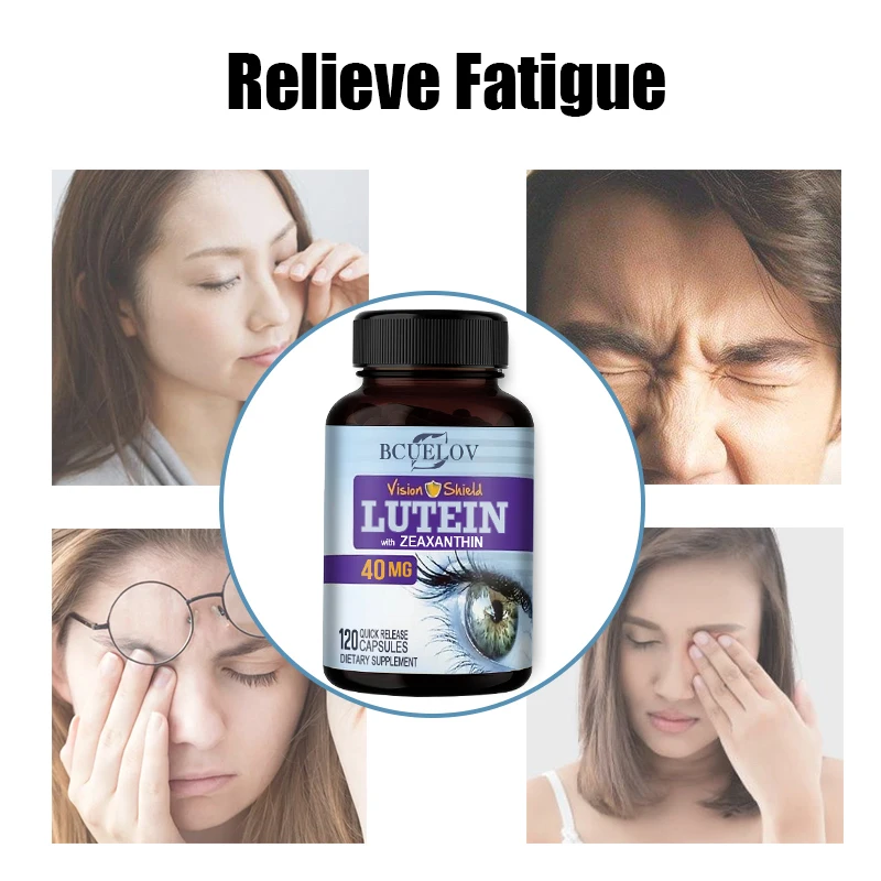 Lutein supplement 40 mg-2mg zeaxanthin, protect eyes, help myopia, visual fatigue, eye health