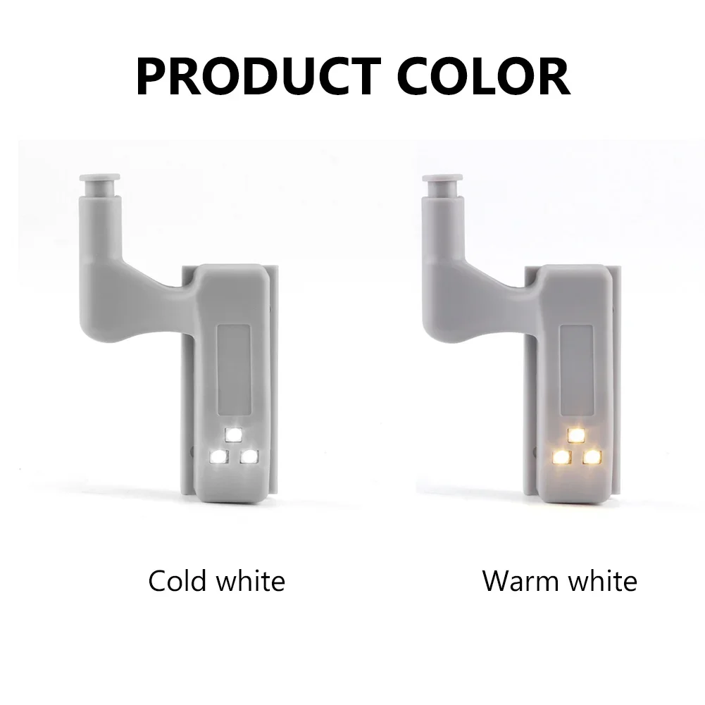 Universal LED Inner Hinge Lamp Cabinet Induction Lights Wardrobe Cupboard Sensor Lights Bedroom Kitchen Closet Night Lamp New